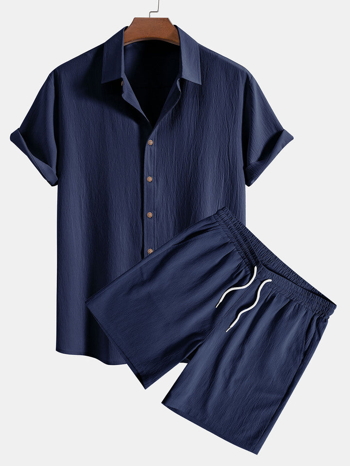 Conjunto de Polo y Short con Cordón