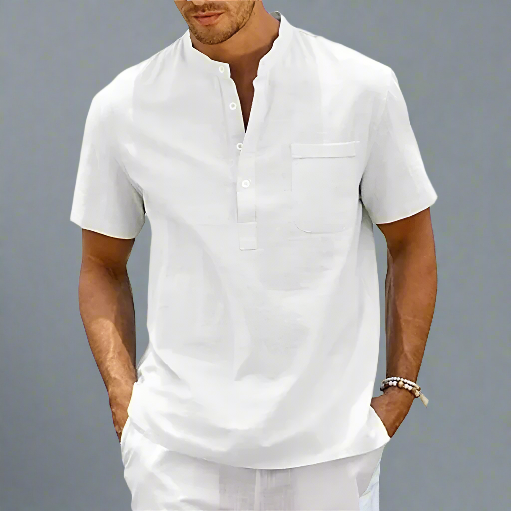 Camisa de Lino 100% para Hombre