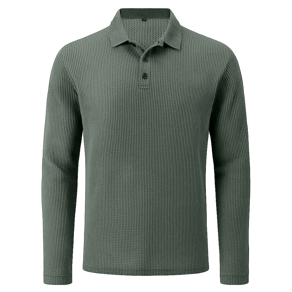 Playera Polo Manga Larga para Hombre