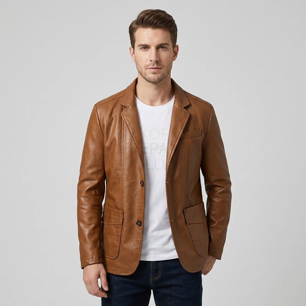 Chaqueta de Piel para Hombre
