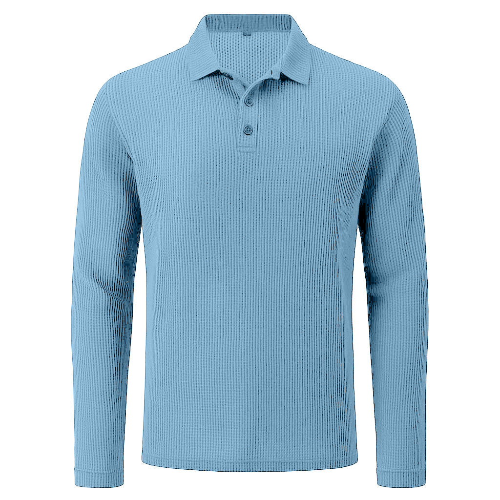 Playera Polo Manga Larga para Hombre