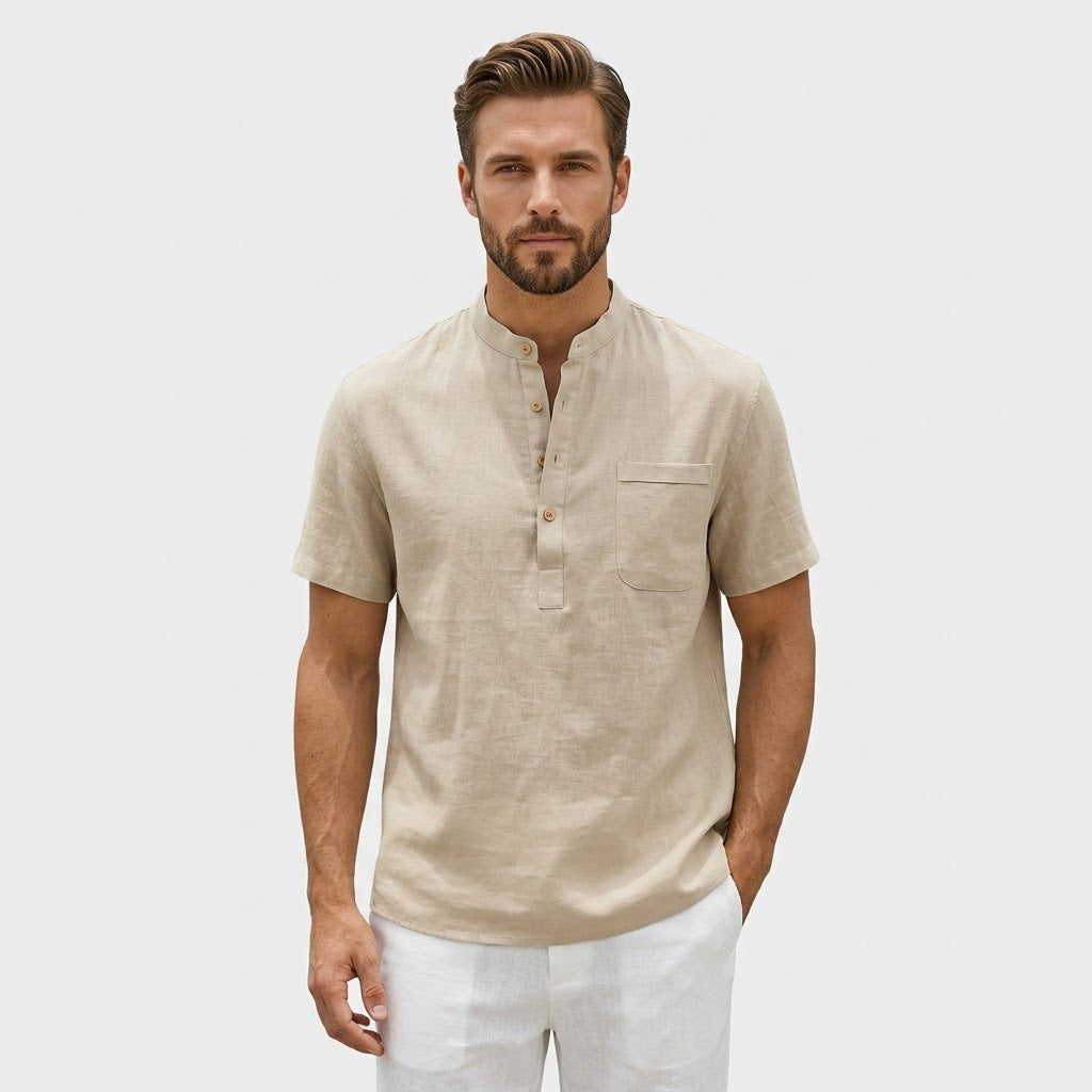 Camisa de Lino 100% para Hombre