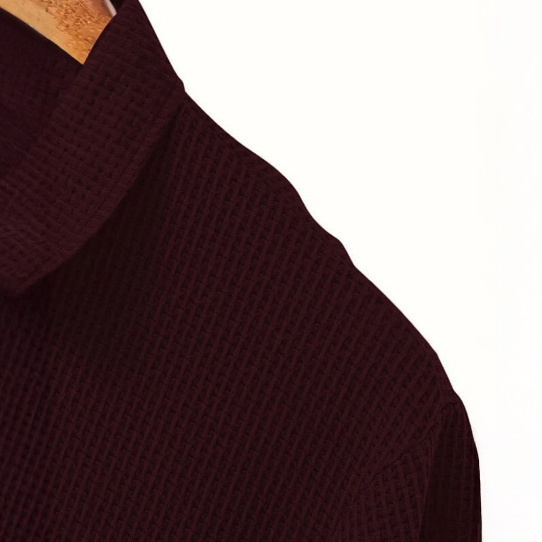 Playera Polo Manga Larga para Hombre