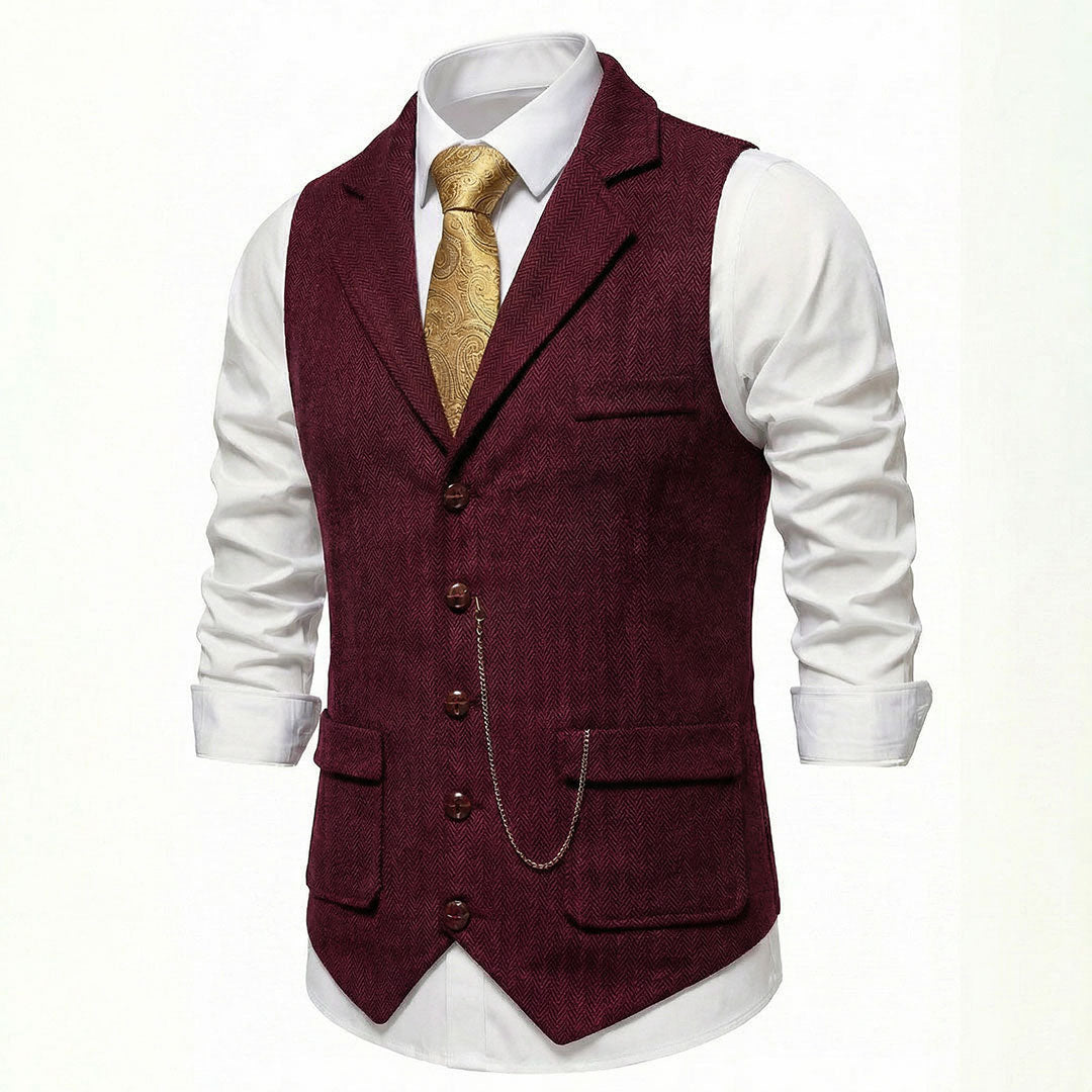 Chaleco de Vestir Elástico para Hombre