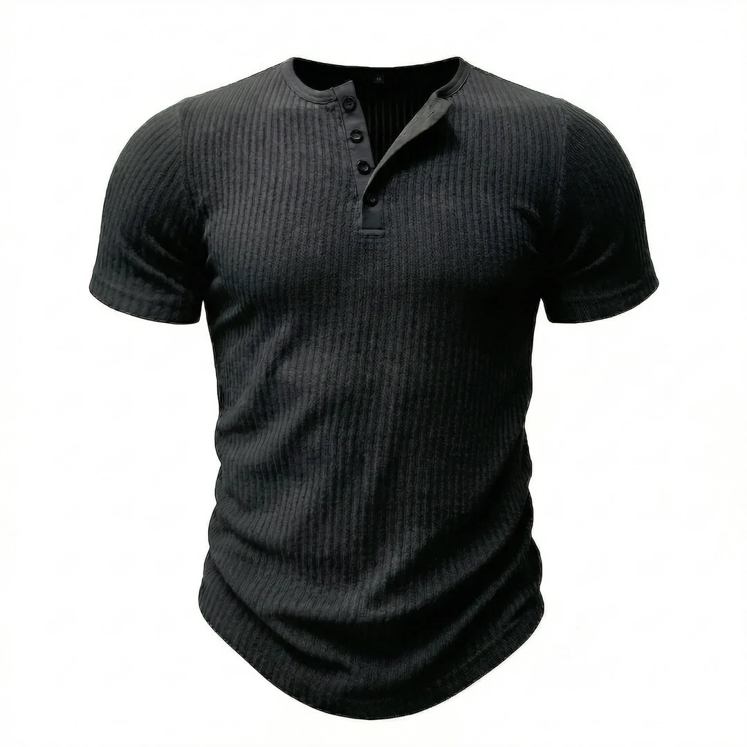 Playera Henley para Hombre
