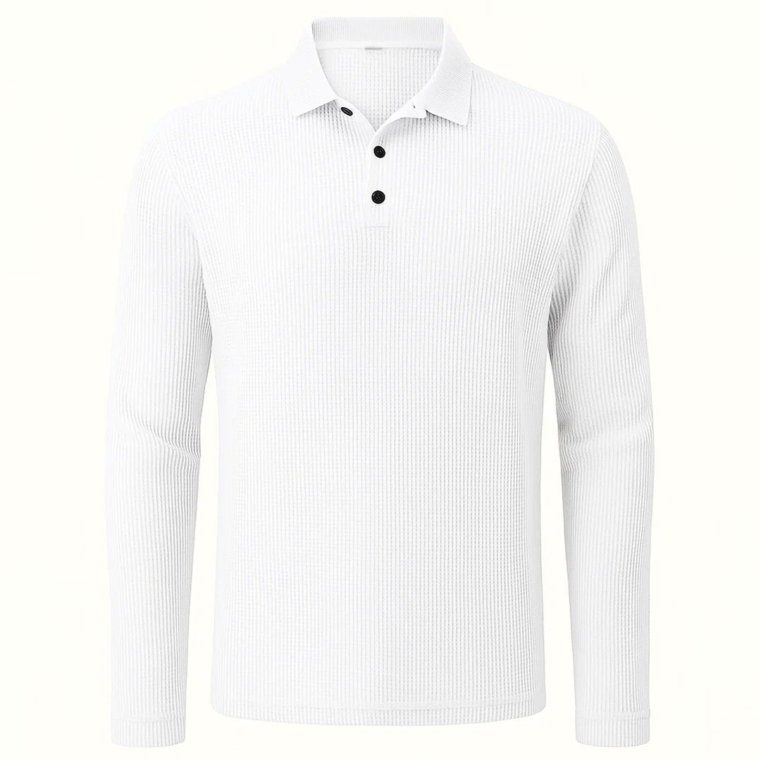 Playera Polo Manga Larga para Hombre